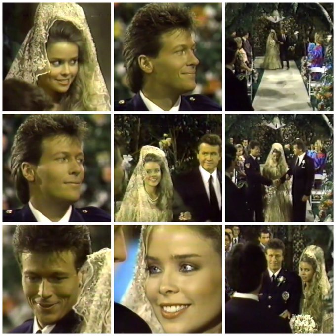 #OnThisDay in 1986, Frisco and Felicia’s wedding began #FnF #GH #GeneralHospital
