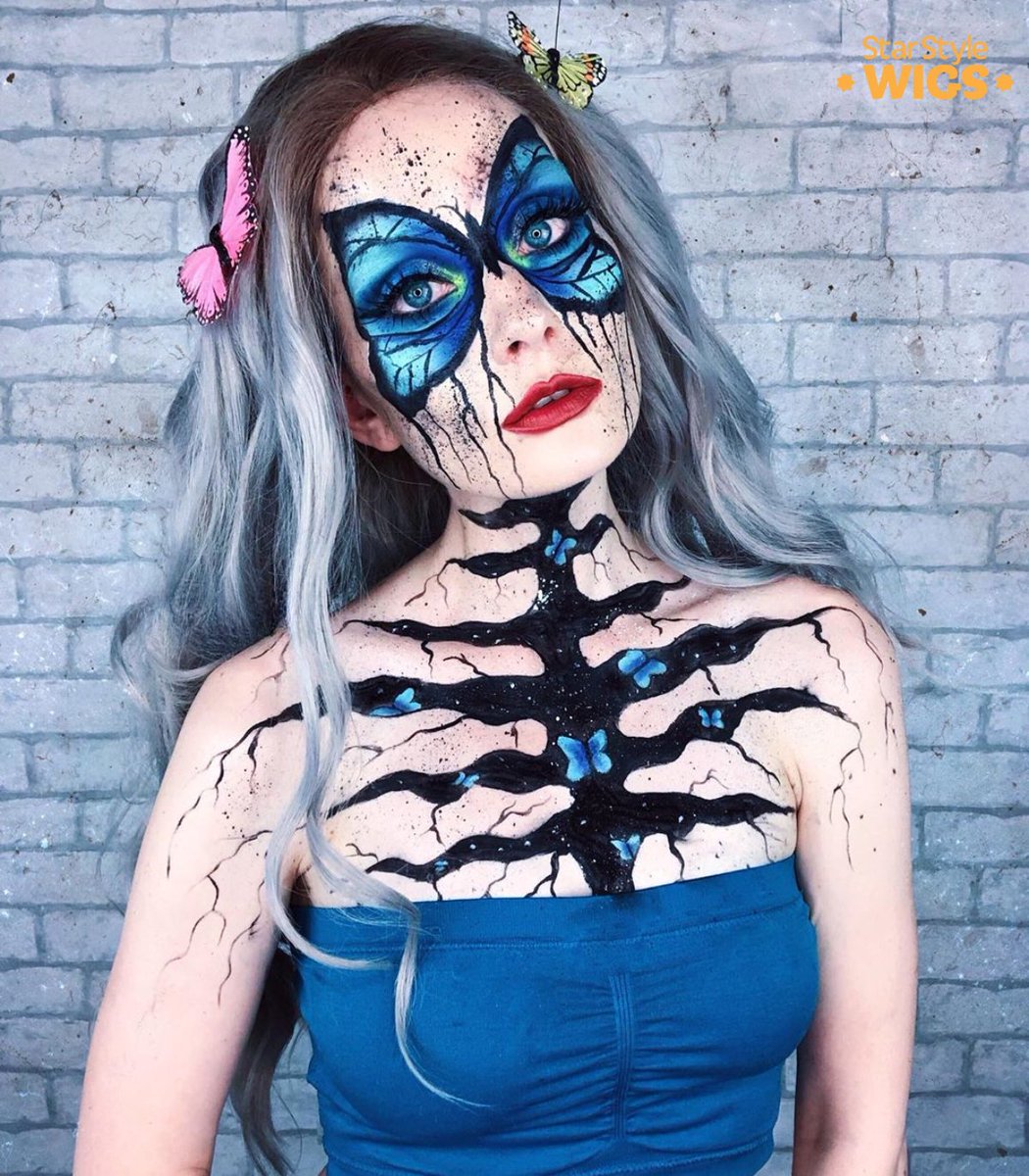 Every summer has a story... 🌼🦋
Artists: IG ann.siren &amp; <a href="/ellycatt_/">Spooky Elly 🍂🕸</a> 
Wig: Stargazer Lace Front