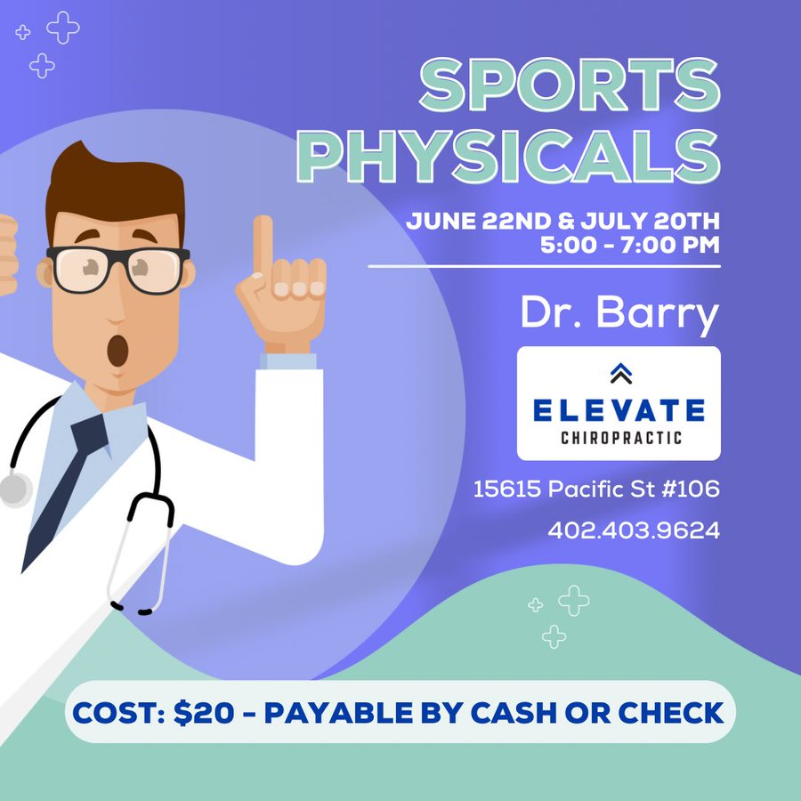 MNHS Activities (@mnhsactivities) on Twitter photo Need a physical for fall? Get to Dr. Barry's office on one of these dates! <a href="/MillardNorthHS/">Millard North HS</a> <a href="/AaronBearinger/">Aaron Bearinger</a> <a href="/lisrmate/">Lisa Moore ATC</a> Need a physical for fall? Get to Dr. Barry's office on one of these dates! <a href="/MillardNorthHS/">Millard North HS</a> <a href="/AaronBearinger/">Aaron Bearinger</a> <a href="/lisrmate/">Lisa Moore ATC</a>
