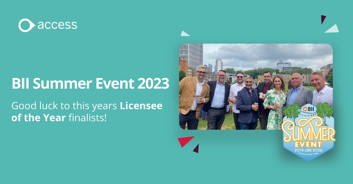 Access_Hosp's tweet photo. The team is at The HAC Royal Artillery in London for the #BIISummerEvent. We're excited to be part of this incredible celebration, honoring the outstanding accomplishments of our industry's licensees. Good luck to all the deserving finalists up for the #LOYA23! @BIIandBIIAB https://t.co/LN6VS7rCRh