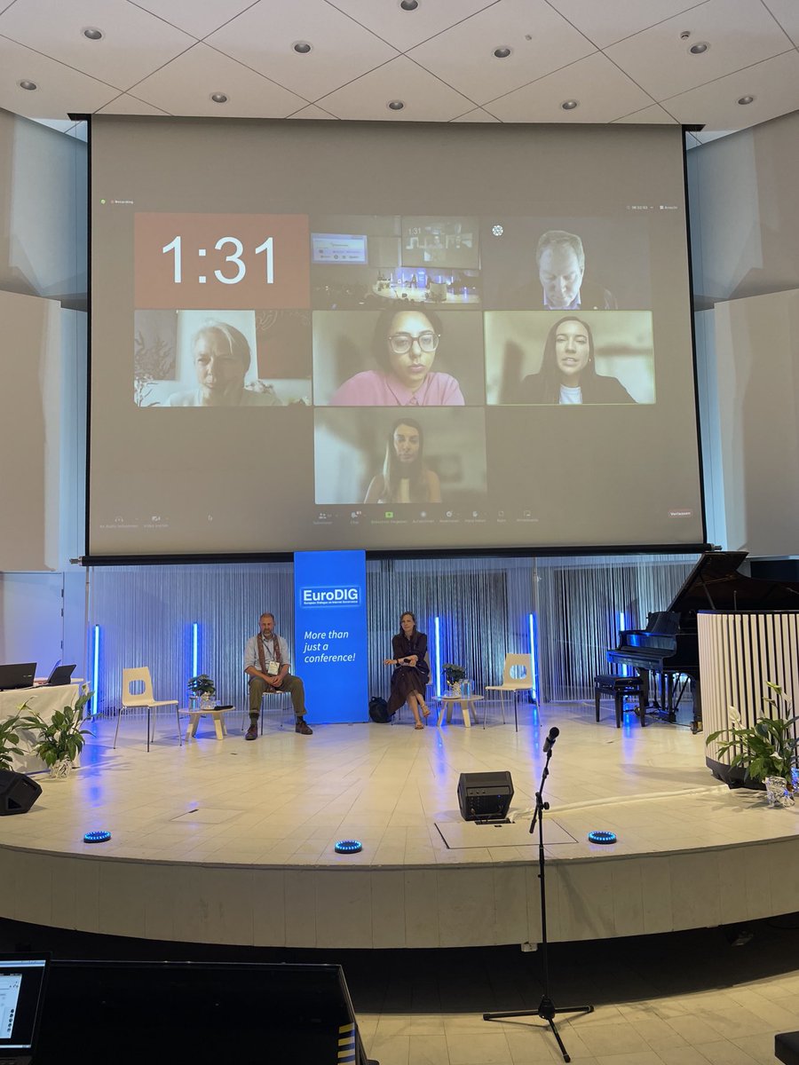 Internet fragmentation discussed at #EuroDIG2023 With <a href="/gap_the_mind/">Tatiana Tropina</a> @lisefuhr @sullivanISOC <a href="/_ZoeHawkins_/">Zoe Hawkins</a>  <a href="/sheetalthiam/">Sheetal</a> and Elena Plexida ⁦<a href="/ICANN/">ICANN</a>⁩