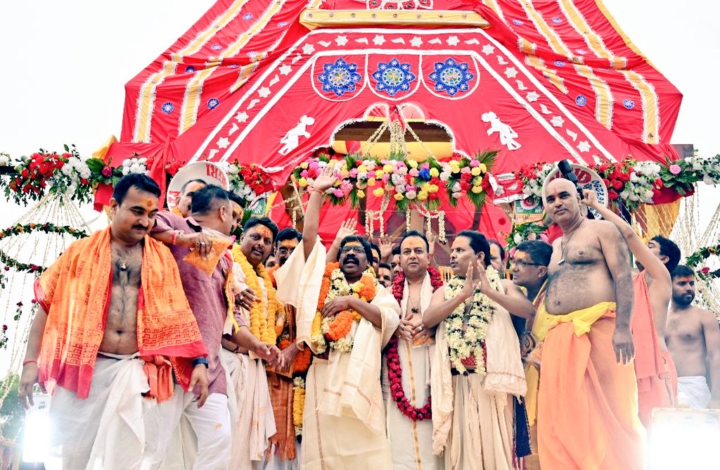 जय जय जगन्नाथ स्वामी!

#जगन्नाथ_रथयात्रा
#JaiJagannath 
#JagannathRathYatra2023