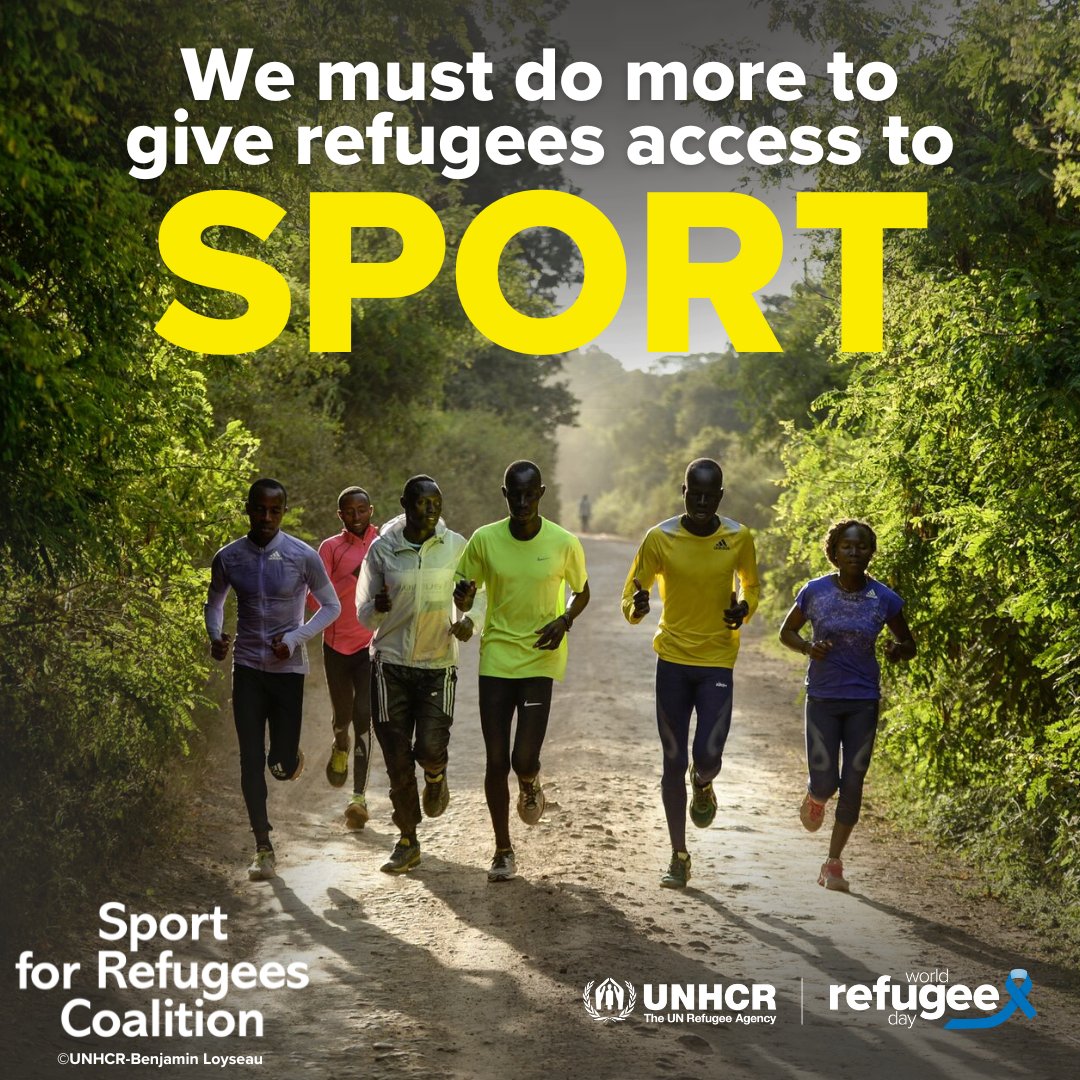 Official_UOC's tweet photo. Today we commemorate #worldrefugeeday2023. This day focuses on solutions for refugees and the power of #inclusion.
The most effective way to support refugees is by including them in communities were they have found safety.
#Gameconnect
#worldrefugeeday2023
#Sport4Protection https://t.co/0OffgfLfiv