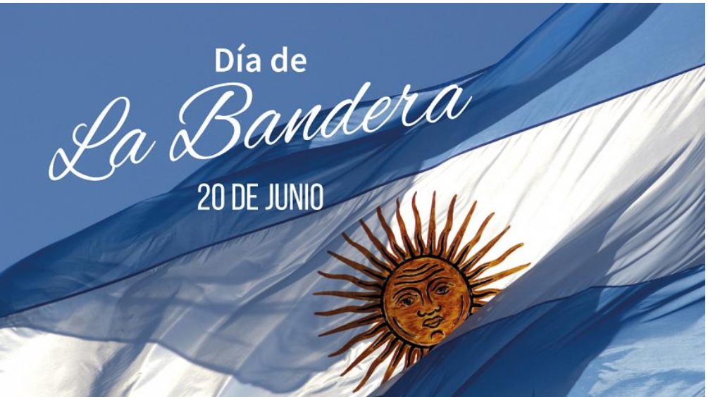 Daniel el Negro Ferreyra les desea un feliz día de la Bandera 🇦🇷