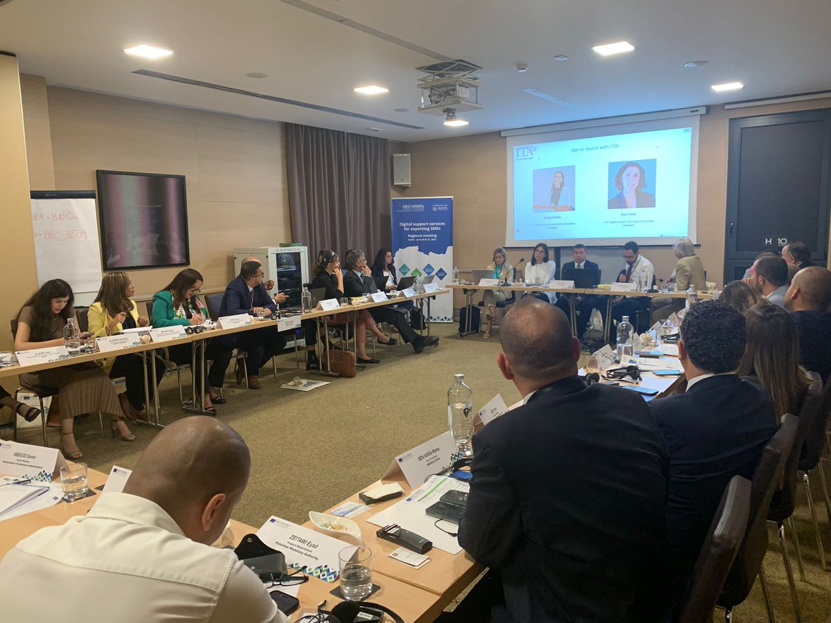🔥#HappeningNow ! Don't miss the regional event organized by the MED MSMEs Programme, in partnership with <a href="/INSME_/">INSME Association</a>
It's an incredible opportunity you won't want to miss!
Register now!
Day 1: bit.ly/3oTdcfLDay 
Day 2: bit.ly/3CpnmYr