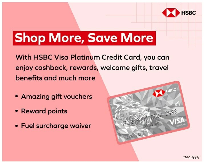 Codevision2018's tweet image. #HSBC visa platinum credit card
Apply Now -wee.bnking.in/NTA2YmM1
#creditcard #bank #Funding #Creditfree #loans #HDFCBank #ICICIBank #SBI #bandhanbank #Yesbank