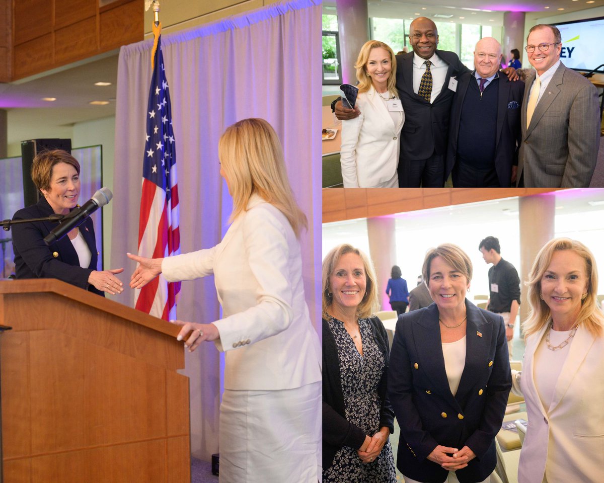 Jane_Steinmetz_'s tweet image. The @MAHIGHTECH annual meeting brought together tech industry leaders and influential speakers, and I was delighted to introduce @maura_healey! Stay connected with the MHTC&apos;s activities transforming the technology landscape in #Boston and beyond. #MHTC #Community #Technology