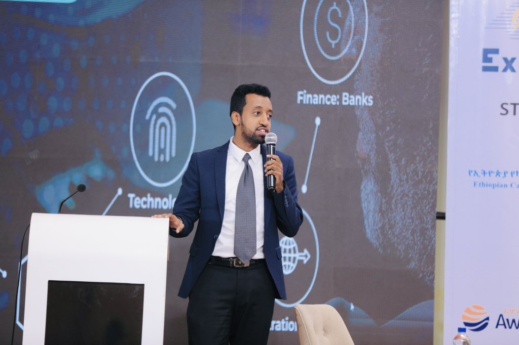 abeni_feleke's tweet photo. Honored to speak on the role of #DID for financial inclusion at 6th Annual #EAFS focusing on "Emerging Frontiers in Africa's Finance Sector: Regional Integration, Innovation, & Access to Finance" gathering key industry leaders from across the region. @IDethiopia @InstituteGC https://t.co/5kzID7nCPE