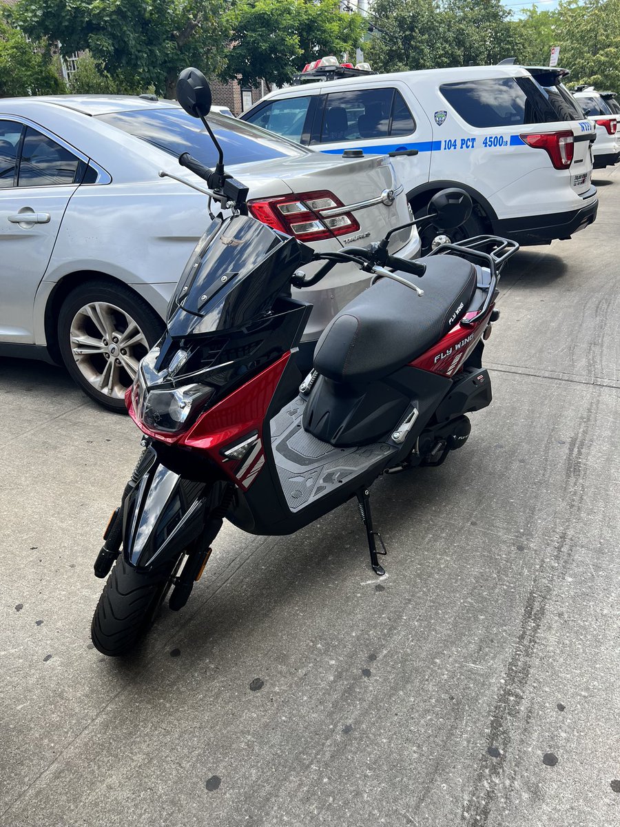 NYPD 104th Precinct on Twitter: "More unregistered, illegal motorbikes ...