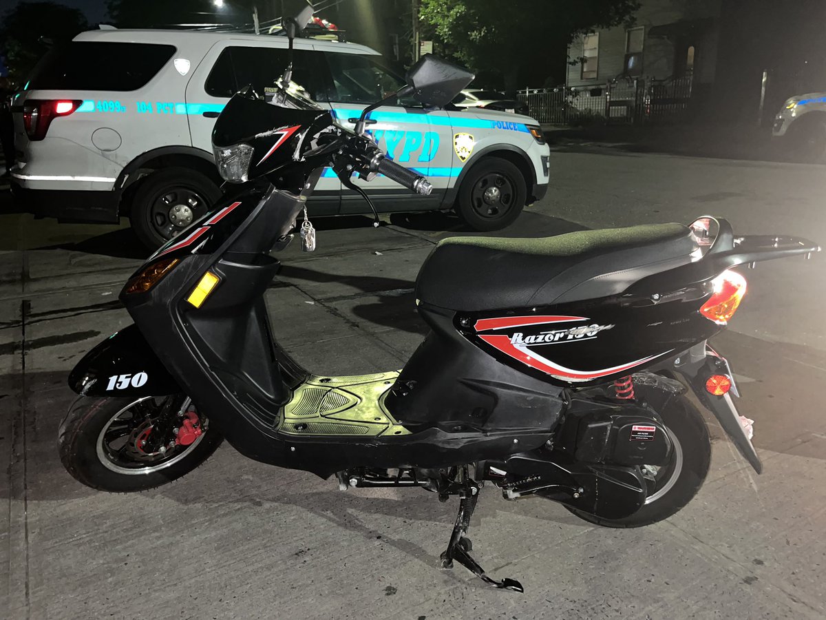 NYPD 104th Precinct on Twitter: "More unregistered, illegal motorbikes ...