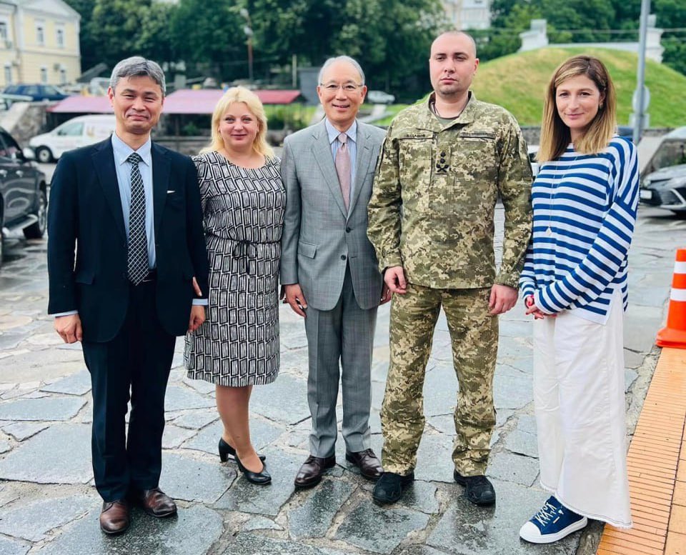 Saint Javelin on Twitter: \"Budanov met with the Japanese ambassador to ...