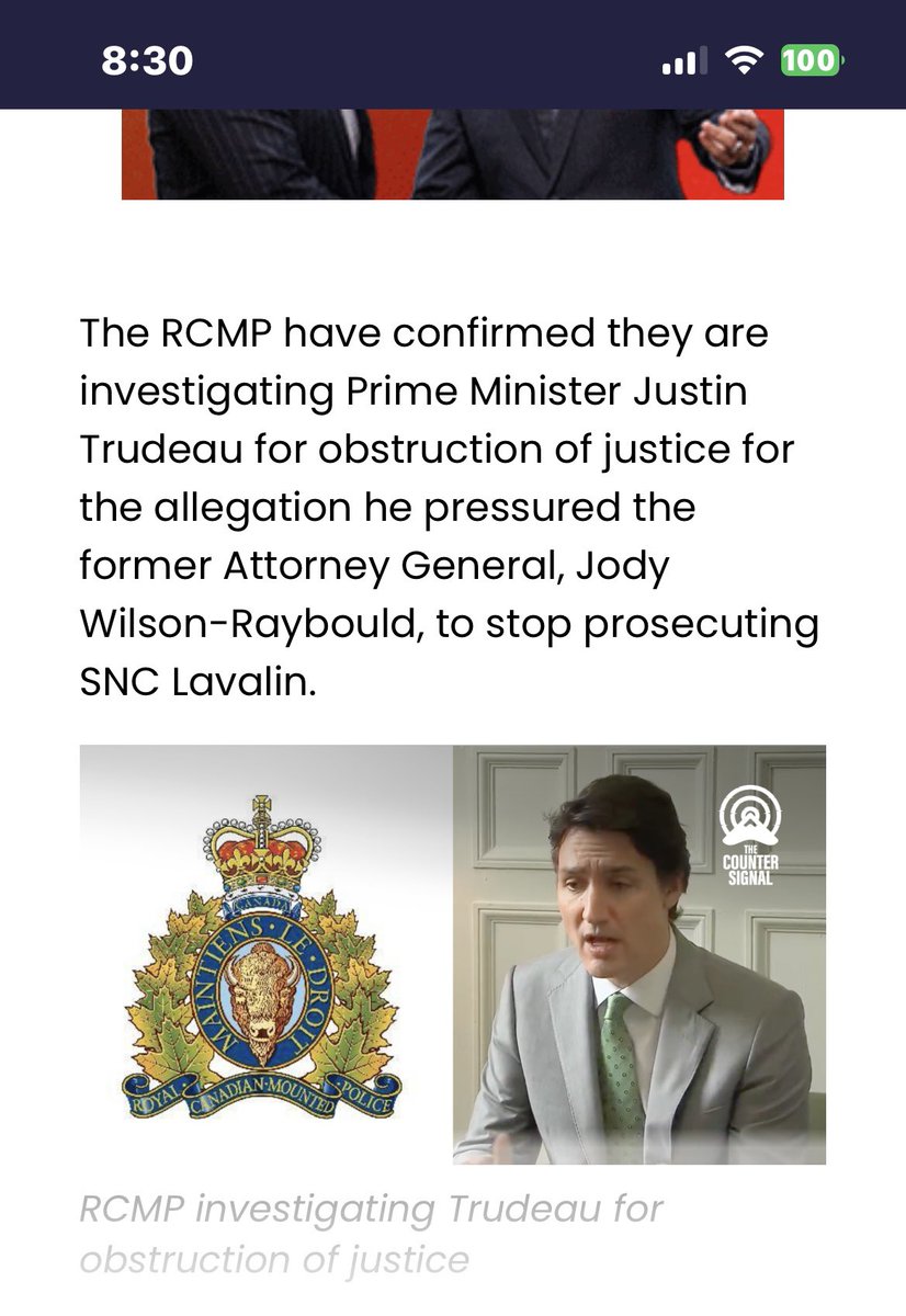 BbHillier35478's tweet image. #1Why -Is the RCMP not Investigating this CRIME of Obstruction of Justice by the corrupt PM?
#2Why -Is it because RCMP are paid by the Fed Gov? 
#3Why -Is it not the RCMP’s role to Serve &amp;amp; Protect Canadians?
#Maybe -The RCMP should be revised to to protect Canadians! #Criminals