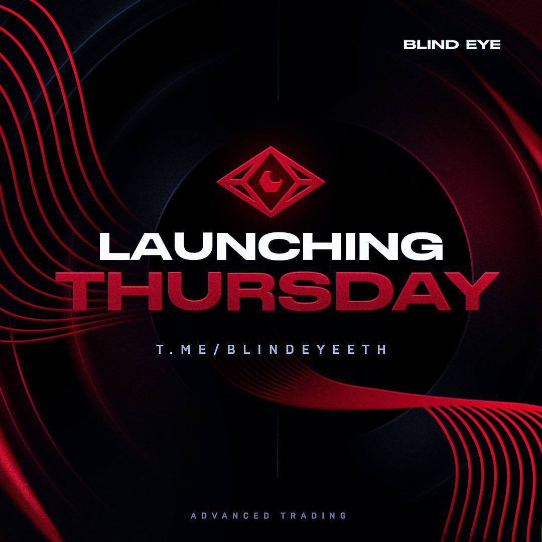 theblindeyeeth's tweet photo. LAUNCHING THURSDAY 

We are happy to say that we will be launching this coming Thursday at 6PM UTC. KYC has been done, and our marketing push will shortly initiate as we get closer to launch. Expect our utility video before launch too! 

https://t.co/3hRssJ40Ko https://t.co/843QvYhUwk