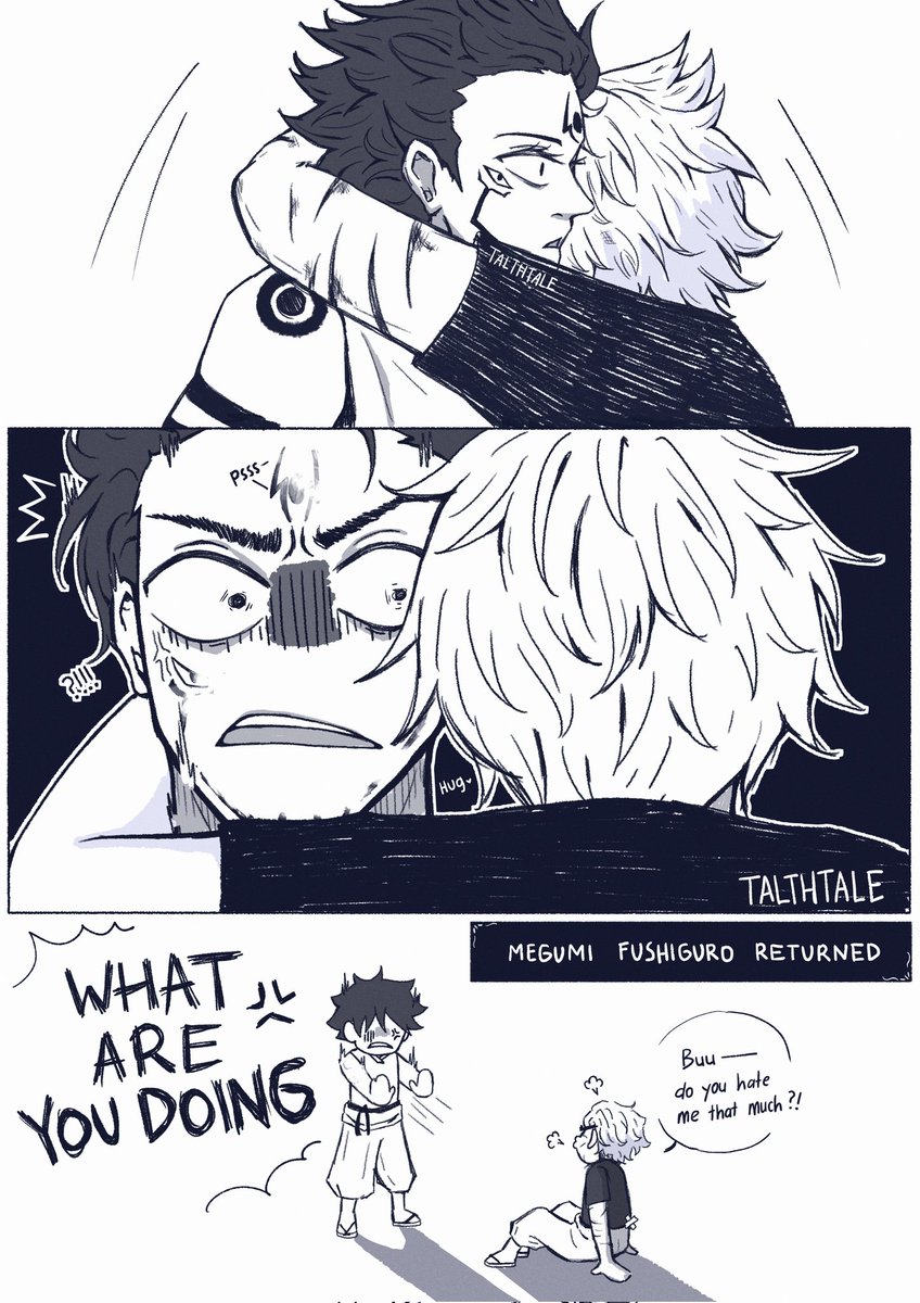 talthtale's tweet photo. alternative reaction #jjk226 #jujutsukaisen https://t.co/0flJbLdk9C