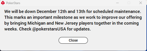 mgoDru's tweet photo. @PokerStarsUSA maybe update your messages https://t.co/Y1yUYv7U5V