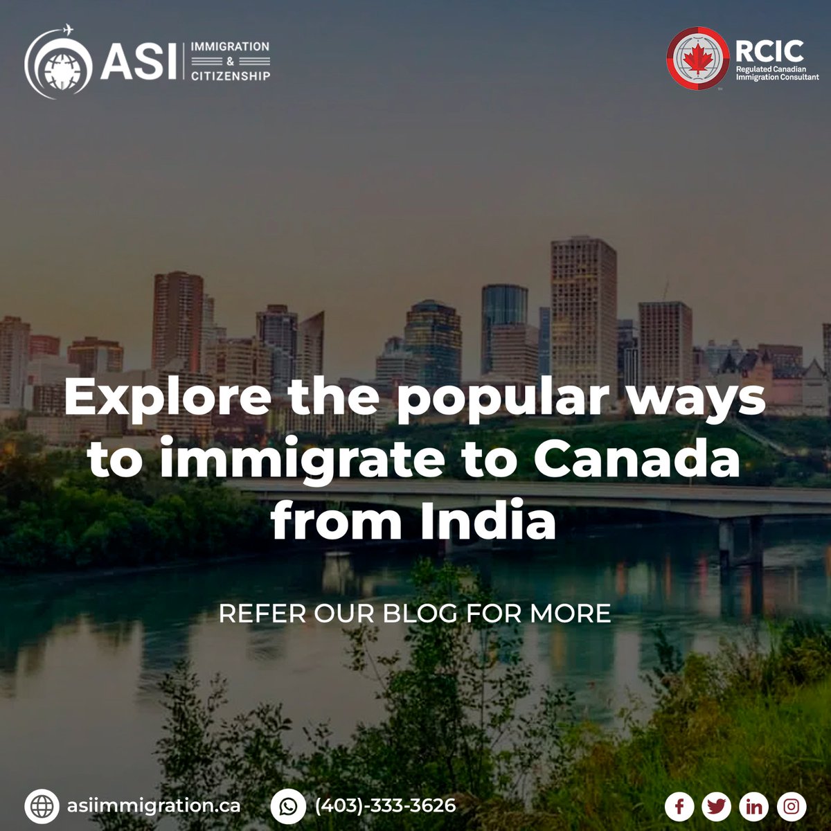 Dive into the Top Pathways for Indian Immigration on Our Blog!
asiimmigration.ca/top-immigratio…
#canada #canadaimmigration #immigrationcanada #migratetocanada #immigratetocanada #liveincanada #expressentry #pnp #studypermit #workpermit #familysponsorship