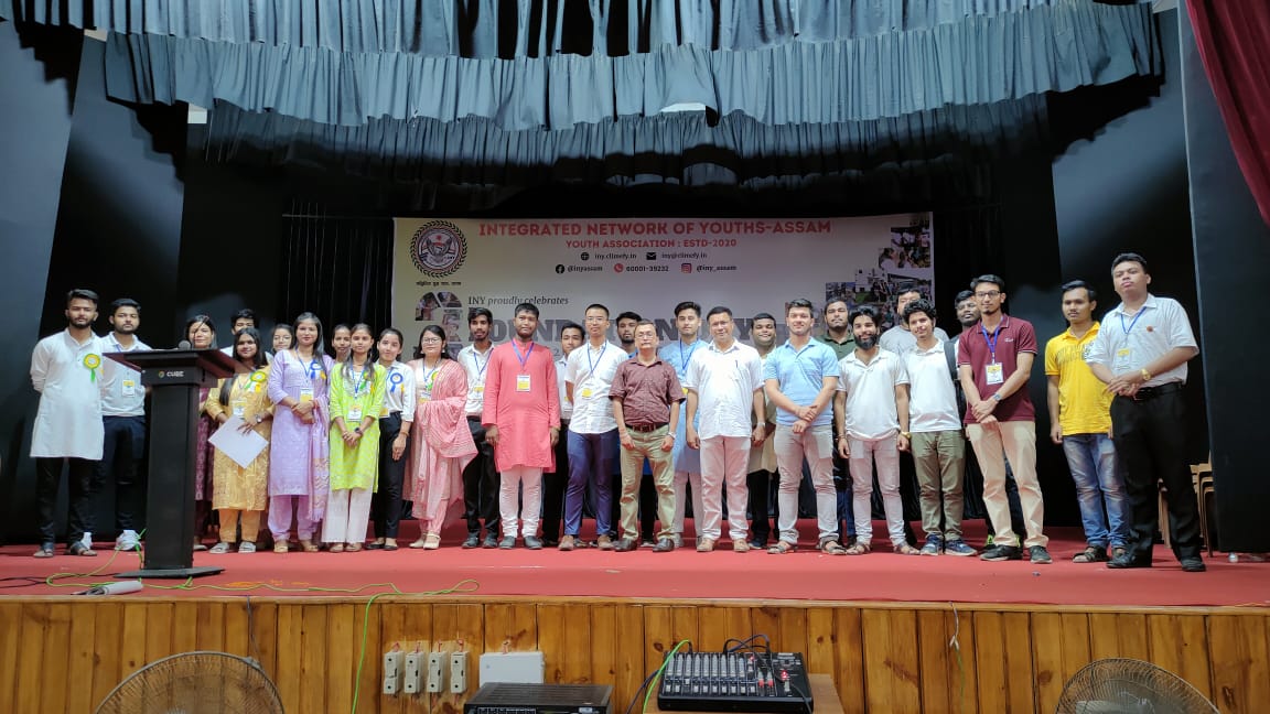 inyassam's tweet photo. On 4th June,2023, Third Foundation Day of @inyassam was solemnised in the August presence of several Dignitaries. Hon. DC, Nagaon, Shri Narendra Kumar Shah IAS and SP, Nagaon, Sri Nabaneet Mahanta IPS were present as Chief Guests. 
Also, a state level Quiz was organised. https://t.co/E53nV9MEh9