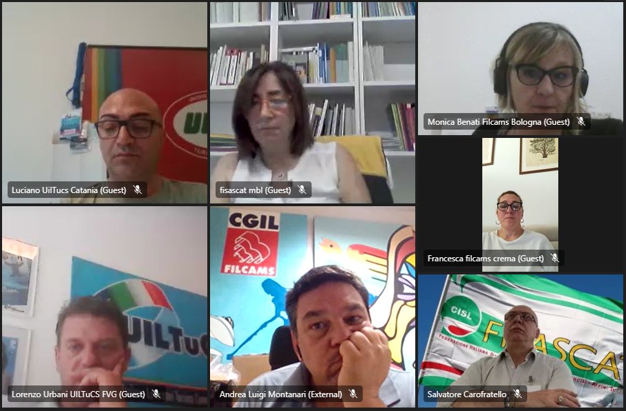 FisascatCisl75's tweet photo. #MDDiscount Sindacati a confronto con la direzione aziendale dopo la presentazione della piattaforma rivendicativa per la definizione del primo #Contratto integrativo da applicare ai circa 8.700 dipendenti del gruppo della #GDO https://t.co/898KxldIGp