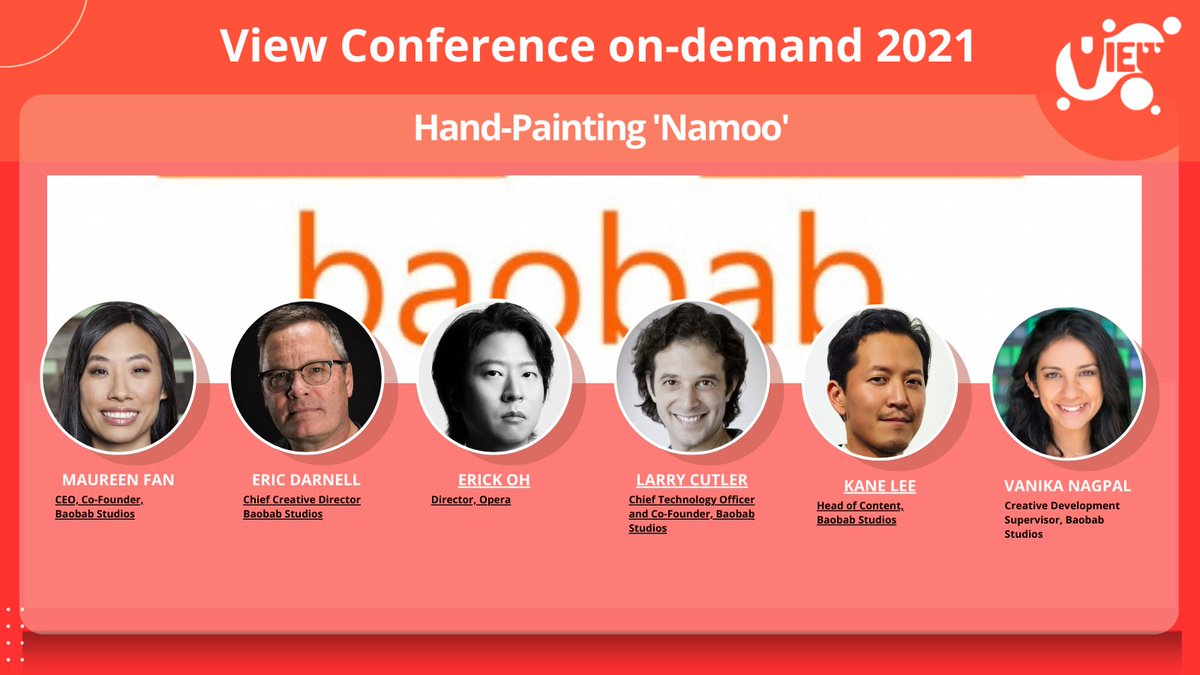 Fede_Gari's tweet image. 🎈@ViewConference 2023 is upon us!
✨“Hand-Painting 'Namoo' with Erick Oh &amp;amp; @baobabstudios”

🌟@maureenfan, Eric Darnell , @erickoheart, @larry_cutler, Kane Lee, Anika Nagpal

@to_megutierrez 

💢 Exclusively on #viewconference on-demand:
viewconference.it/article/562/ha…