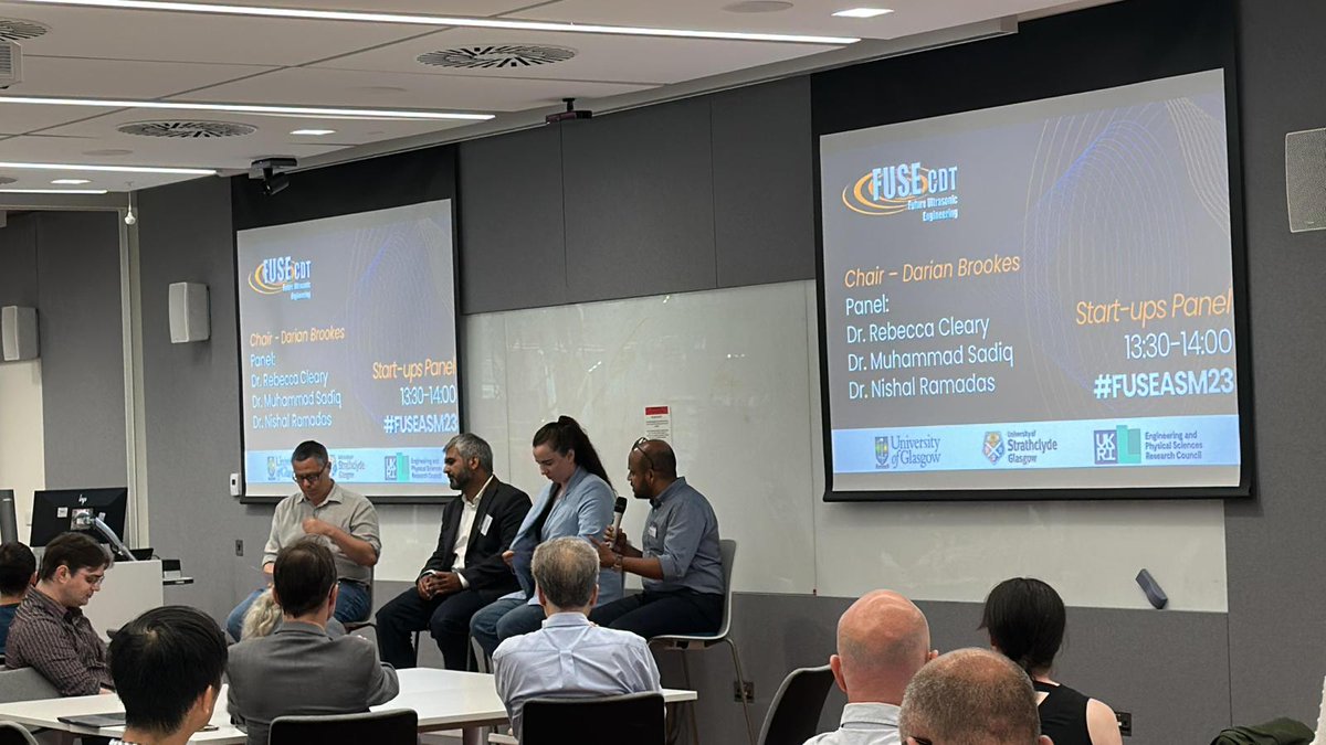 🚀 Get ready for an incredible start-up panel!  Our experts are all set to share their insights and advice. We're eager to hear YOUR burning questions, students!  Don't miss this chance to engage with industry leaders. Ask away and let's ignite the discussion!

#FUSEASM23