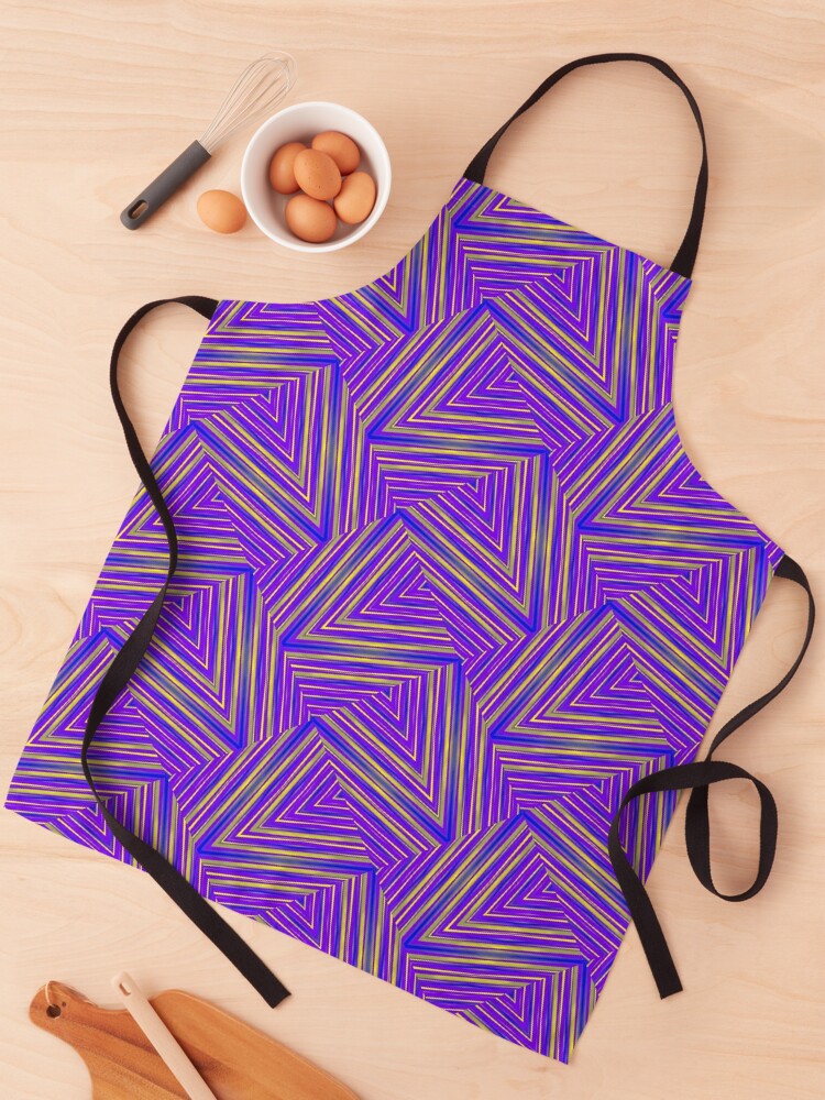 Geometric violet purple royal blue diagonal zigzag design apron.
redbubble.com/i/apron/Geomet…

#homedecor #interiordesigner #kitchen #redbubble #homestyle #interiorandhome #apron