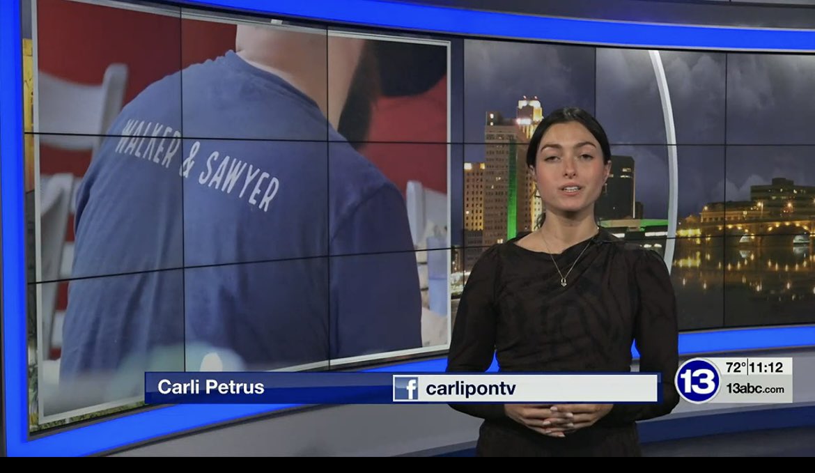 _chelseamarie's tweet photo. My babies’ names and faces were on the news😭😭 As a grieving parent, I can’t even tell you how much that means. You’re making your mark on the world, Walker &amp; Sawyer!💙💙 https://t.co/Q7Is93Sbsv