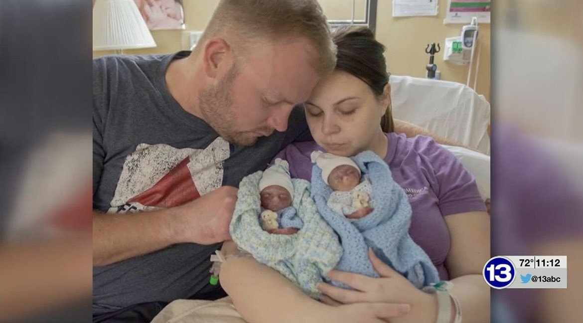 _chelseamarie's tweet photo. My babies’ names and faces were on the news😭😭 As a grieving parent, I can’t even tell you how much that means. You’re making your mark on the world, Walker &amp; Sawyer!💙💙 https://t.co/Q7Is93Sbsv