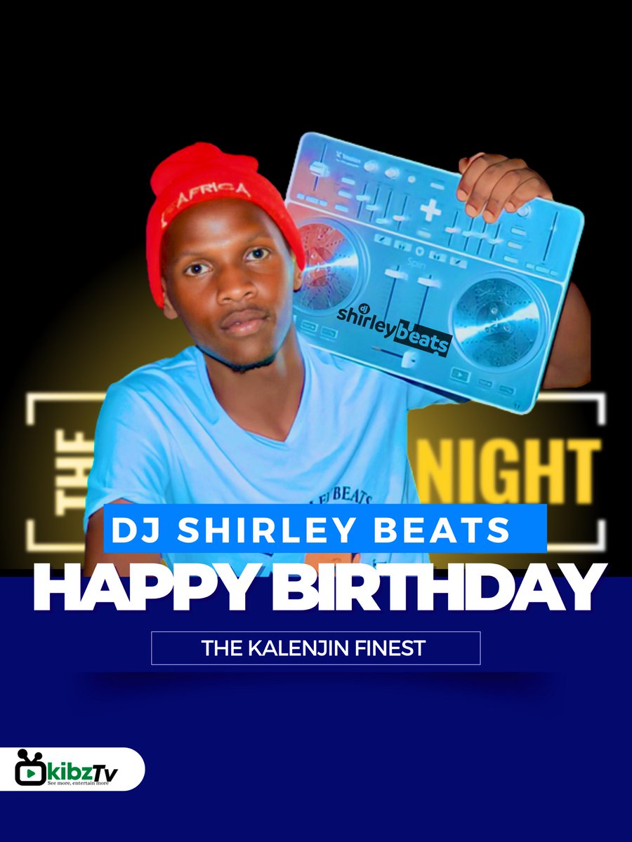 To the Kalenjin finest dj..We celebrate you today as you live to inspire generations through your Amazing music mix..🎶🎧
Happy Birthday planned kid😂😝🎉🎉