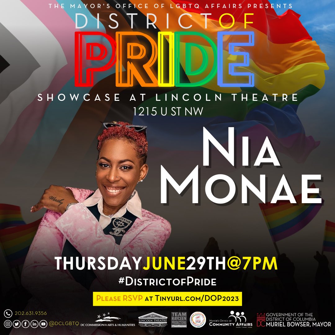 TWO DAYS AFTER MY BDAY! 
Turn me up don’t turn me down! 🎉💕

I'm performing at #DistrictofPride (Jun 29)!  Register for this free event at linktr.ee/dclgbtq. #DOP2023