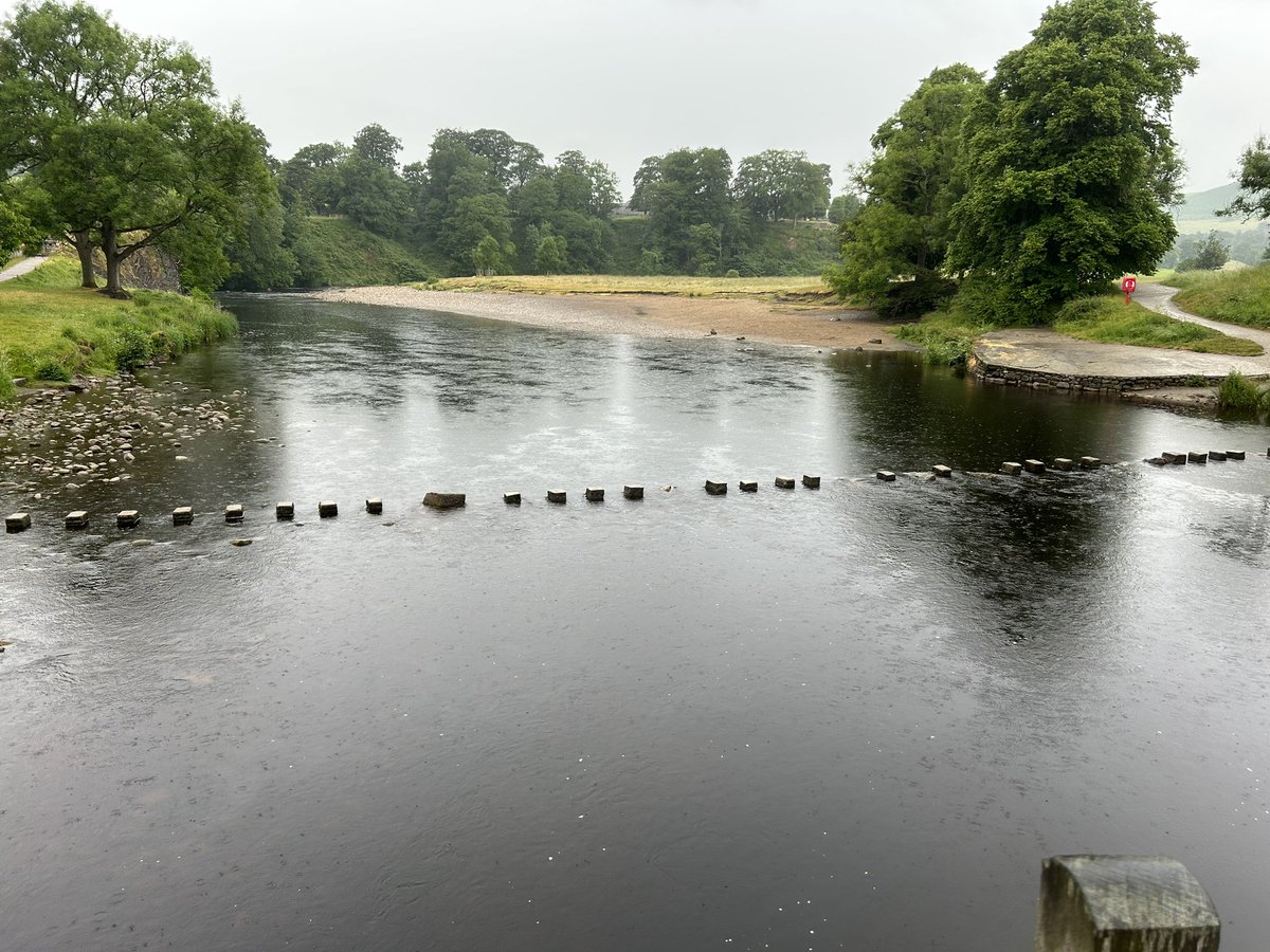 We are at the magical #BoltonAbbey where the students are showing such #resilience in this weather. We won’t let it ruin our day #CarltonEdge💎