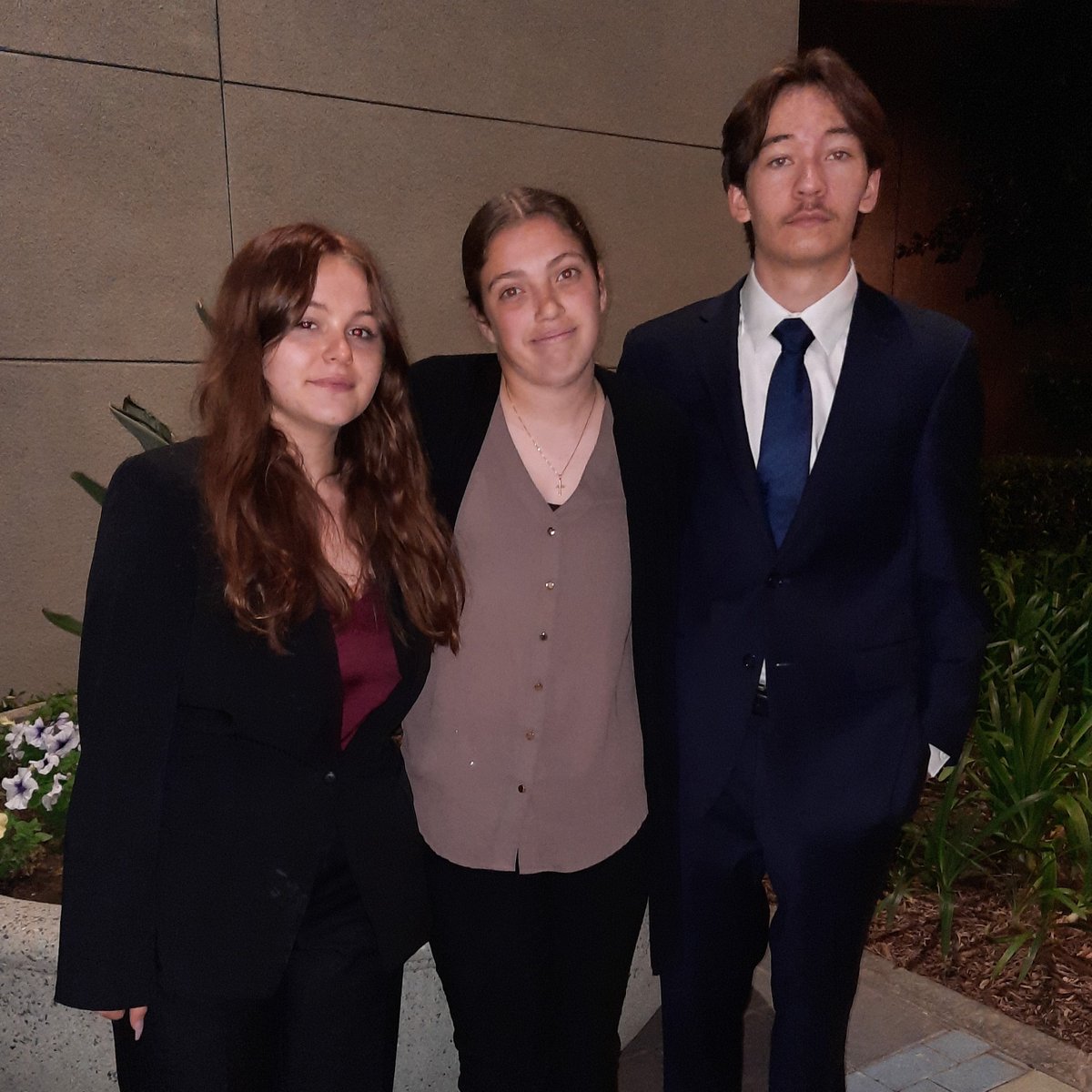 Congrats to these Accounting students who competed at BPA nationals this spring. Anastasia Richards (left), placed 19th nationally in her event. Hannah Leupold (center), placed 14th in her event. Shane Adams (right), was recognized on stage with a medal for his 10th place finish.