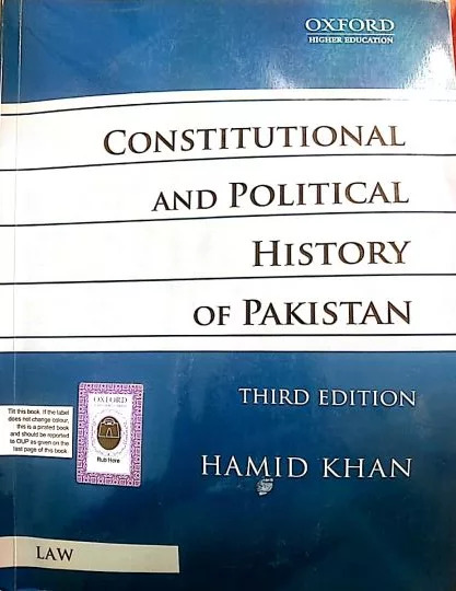 thecssbooks's tweet image. Constitutional And Political History Of Pakistan 3rd Editon By Hamid Khan

&quot;Constitutional and Political History of Pakistan&quot;is a book written by Hamid Khan that provides a
#CSSBooks #GovernanceAndPublicPolicies #OptionalGroup

bit.ly/3KqO8n2