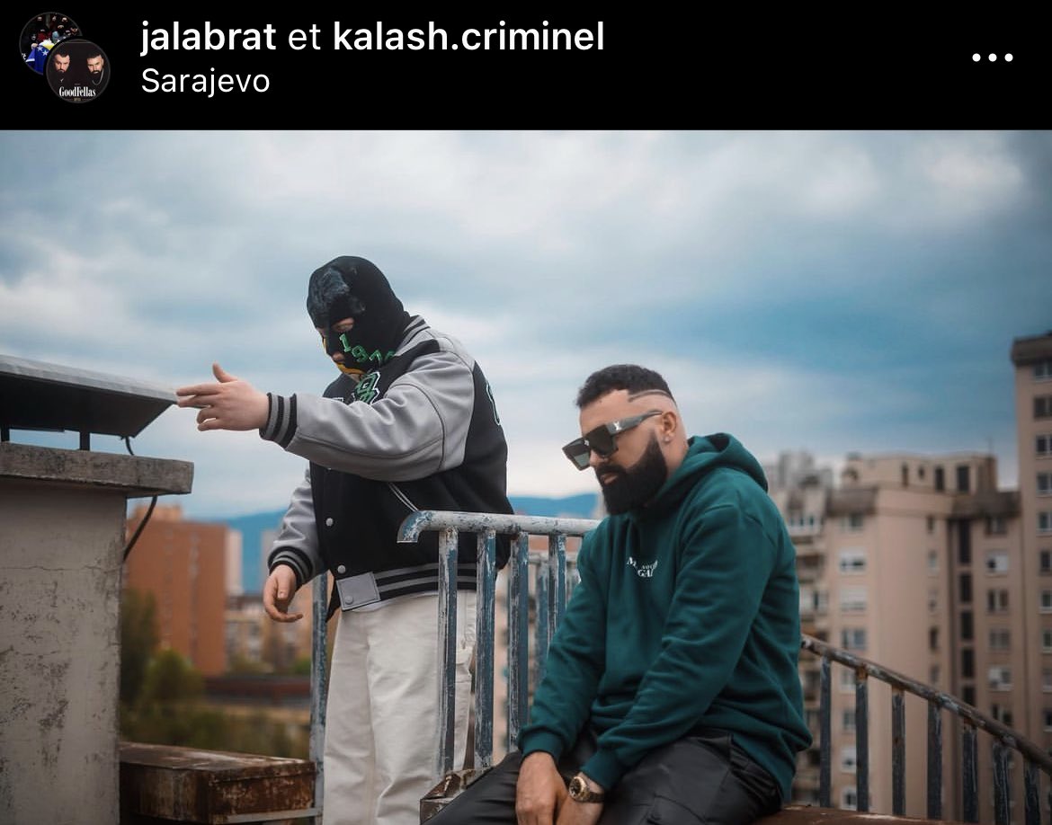 Dj_Wiwix's tweet photo. Donc là j’ai placé pour le plus grand rappeur Balkan + Kalash Crimi… 😵‍💫

Le clip sort ce jeudi https://t.co/V7LrSC7ovO