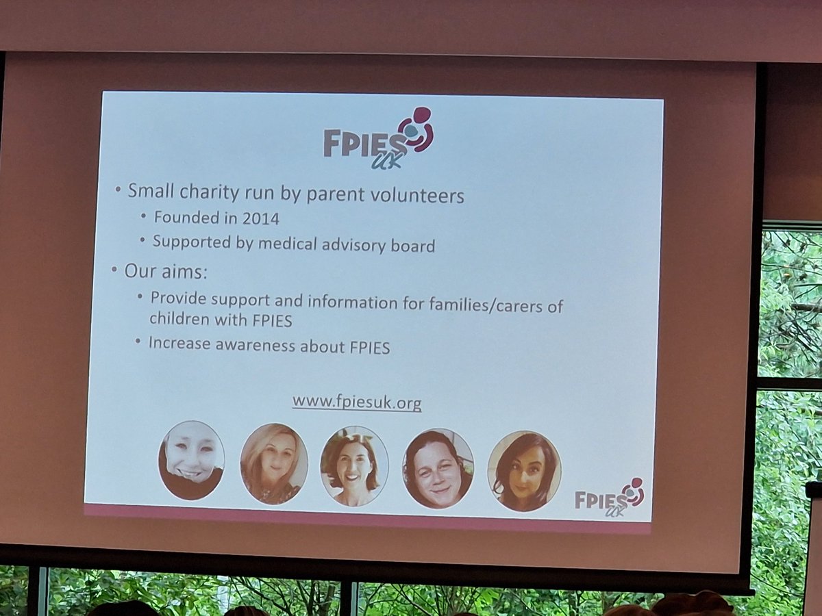 FPIESuk's tweet photo. Our very own Katrina with @garystiefel talking about FPIES parental perspective at @NutriciaHCPUK paediatric allergy conference #delayedfoodallergy https://t.co/3EZlAdqrXr