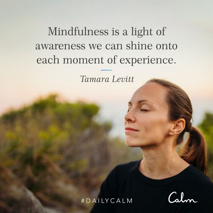 #meditation and #mindfulness go hand-in-hand . #dailycalm @calm