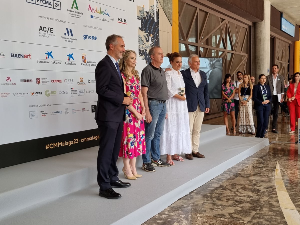 📣 Enhorabuena a tod@s l@s galardonados en los #PremiosExpone, que se han entregado en el acto de clausura de #CMMalaga23 👏 Unos premios organizados por Asociación de Museólogos y Museógrafos de Andalucía (<a href="/ammaasociacion/">Asoc-AMMA</a>), en colaboración con <a href="/cmmalagafair/">CMMálaga</a>.
