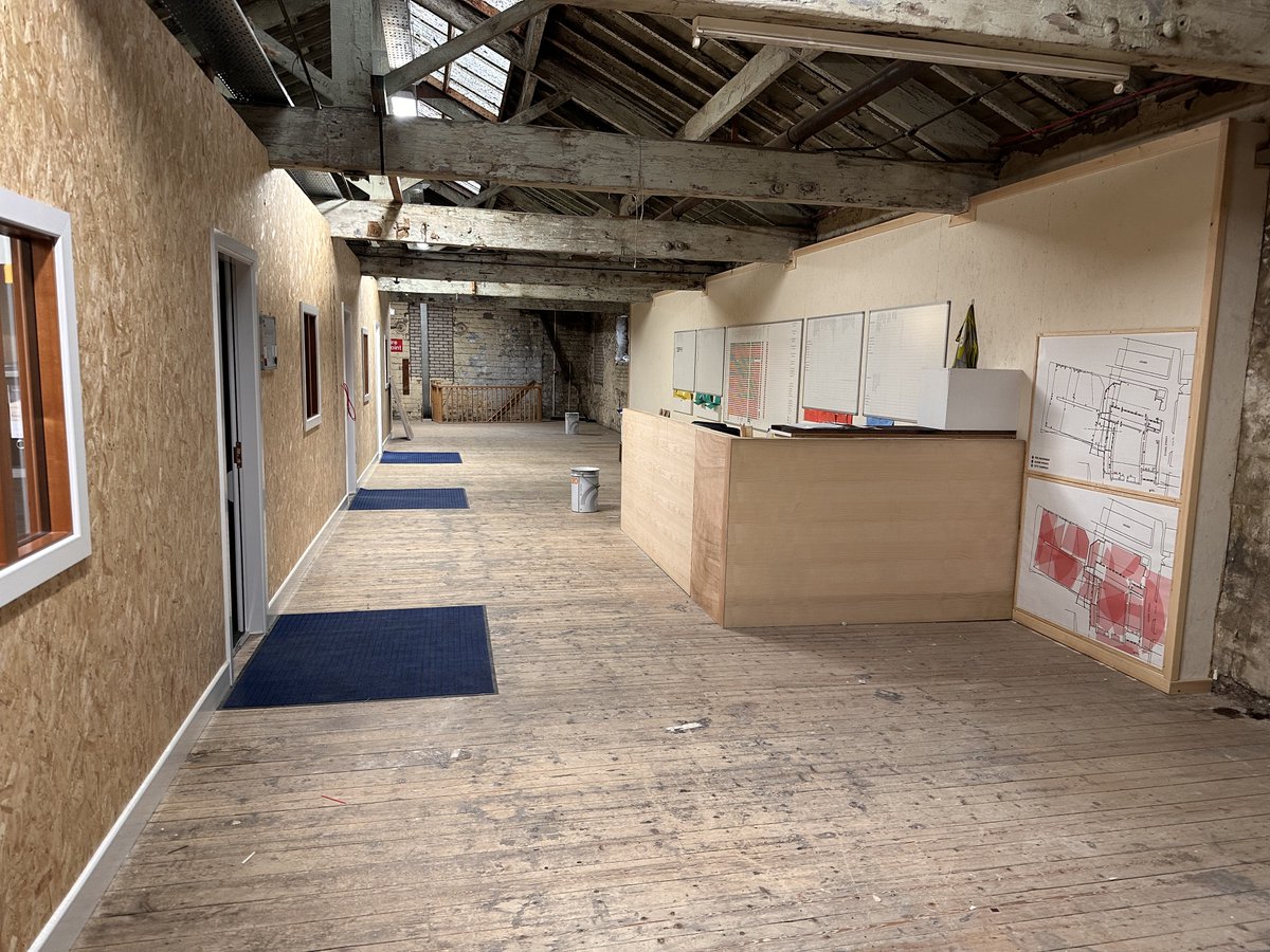 A few before shots of the new works admin and training area.

We have big plans for this space and can't wait to show the progress and final results.