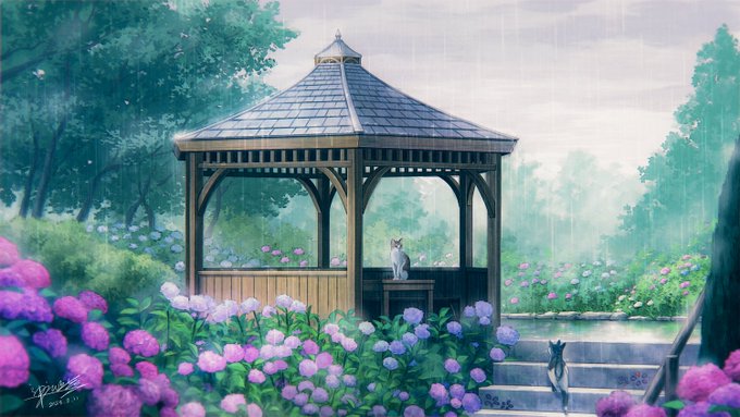 「flower shrine」 illustration images(Latest)