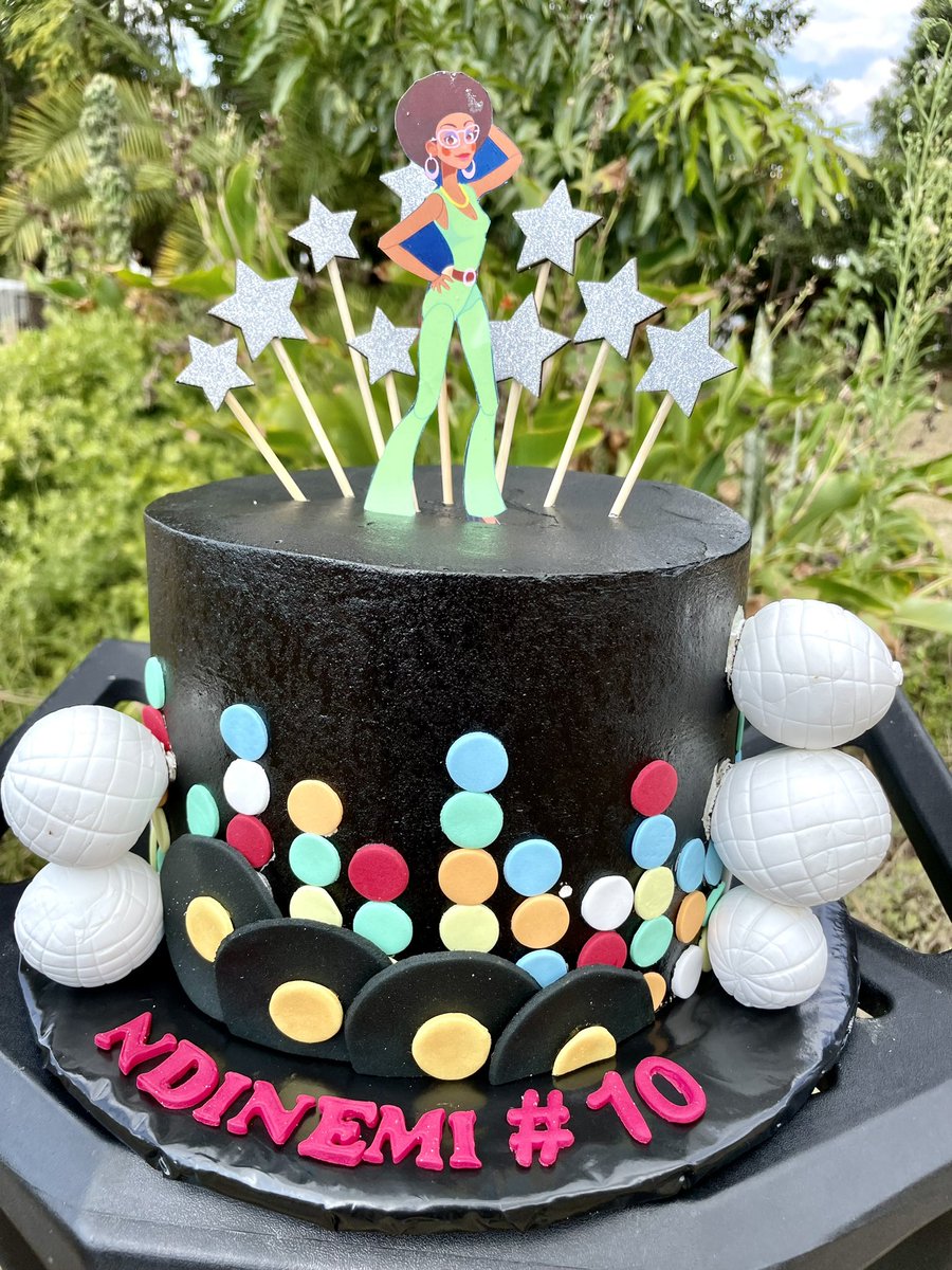 Disco themed cake 🎤💃🏽🪩

#designcakestalent #thatwarmfuzzyfeeling #party #patisserie #cakelover #zimbaker #hararebaker #cake #cakes #birthdaycakes #discothemedcake #cakesforbirthdays #discothemedbirthdaycakes #disco #discotheme 
#cakesforboys #cakesforkids
#cakespiration #cakes