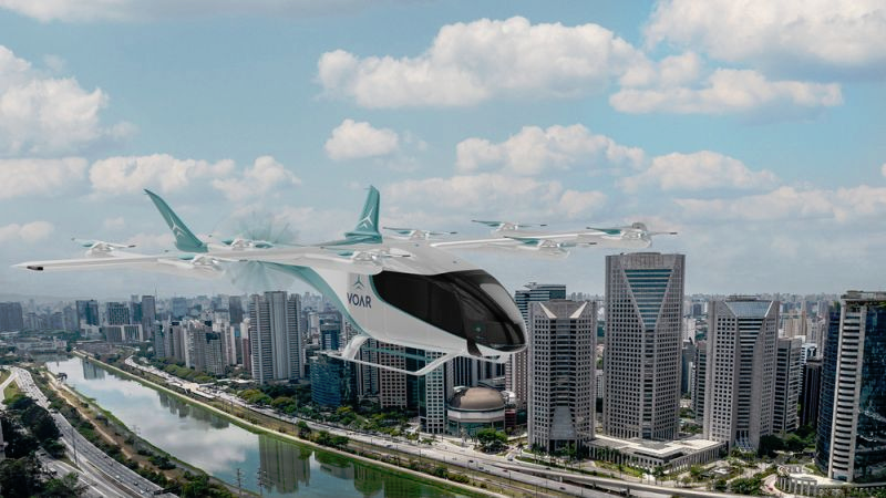 DefenseLrca's tweet photo. Eve, da Embraer, recebe novas encomendas da Voar e da Nordic e amplia parceria com a Widerøe
#EveAirMobility #Embraer #embr3 #evex #VoarAviation #NordicAviationCapital #eVTOL #MobilidadeAereaUrbana #WideroeZero
https://t.co/iaqvNXPMBe https://t.co/bu4wiNjVad