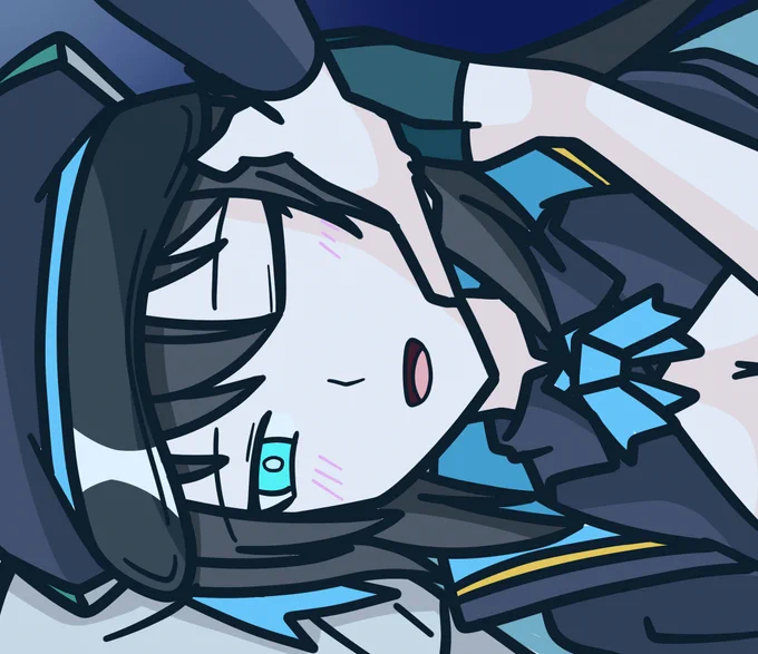 今日はお絵描き休みにするから、「言ってないだけで描いてる」タイプのイラスト上げちゃう。FARAちゃん可愛いよねほんと(