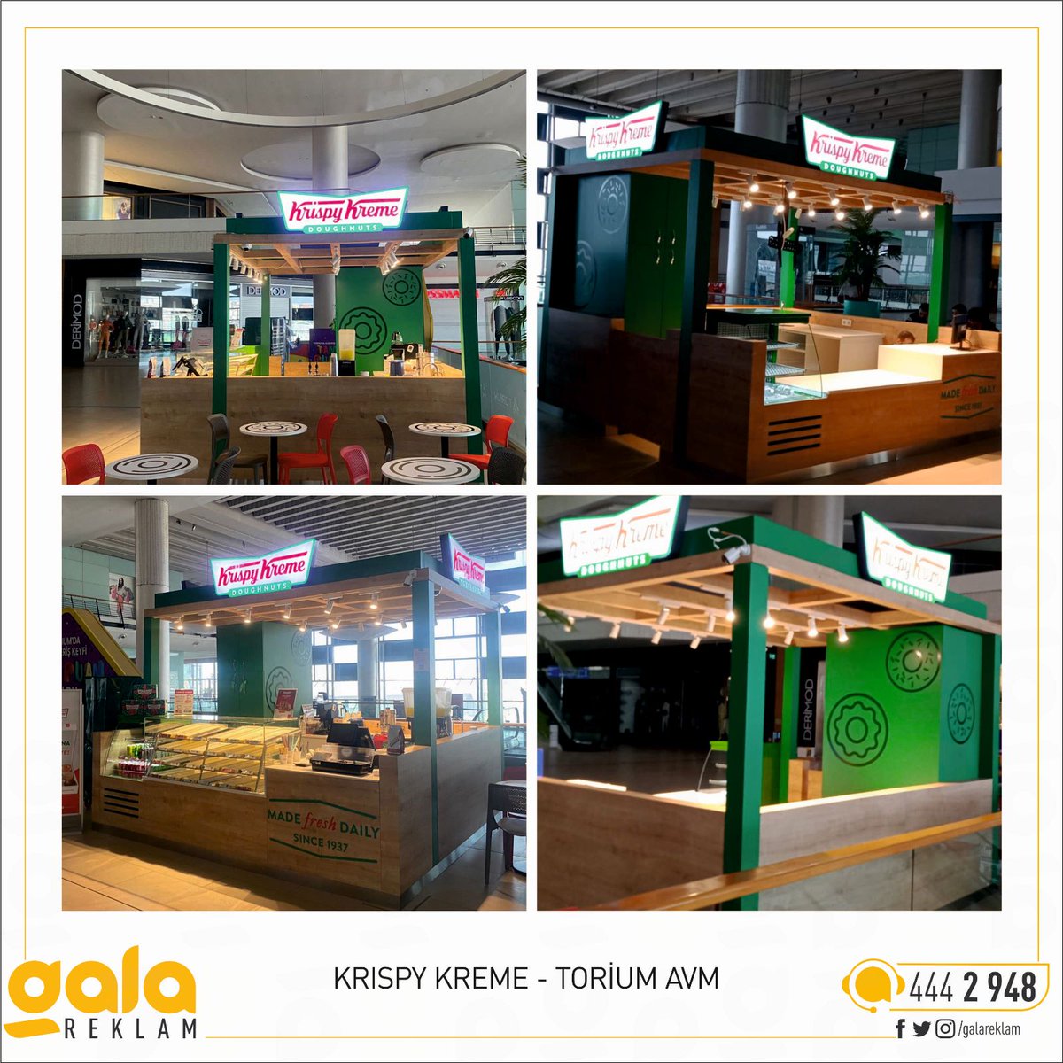 Tabela ve reklam uygulamaları Gala Reklam kalitesi ile tamamlanmıştır.

#tasarim #dizayn #totem #cephe #aracgiydirme #fuar #stand #uygulama #mimaridekorasyon #mimaritasarim #ghali

#sign #design #design #arcfashion #stand #application #architecture #advertising_insta