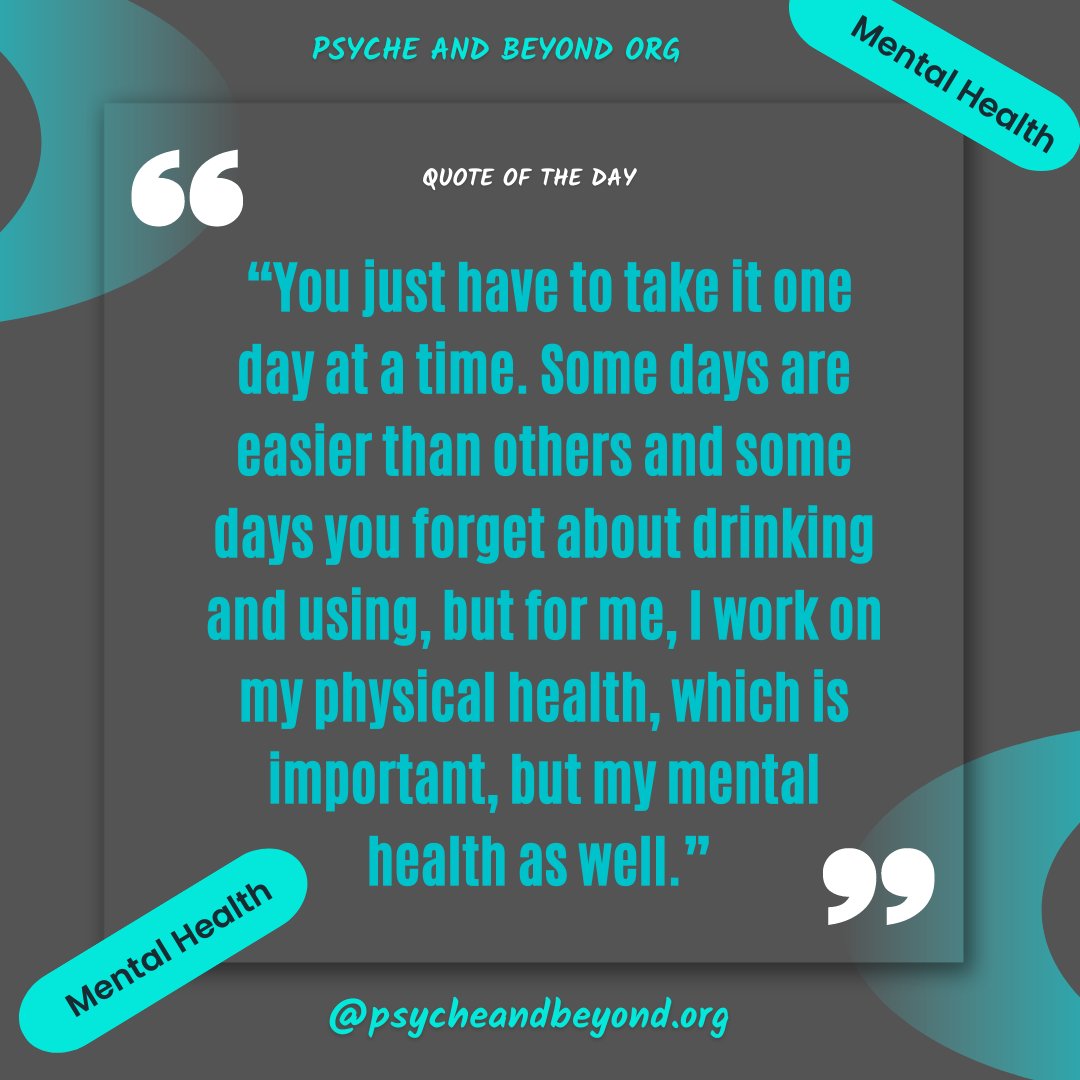 You just have to take it one step at a time. #psycheandbeyondorg #mentalhealth #mentalhealthmatters #mentalhealthawareness #drugabuse #drugaddiction