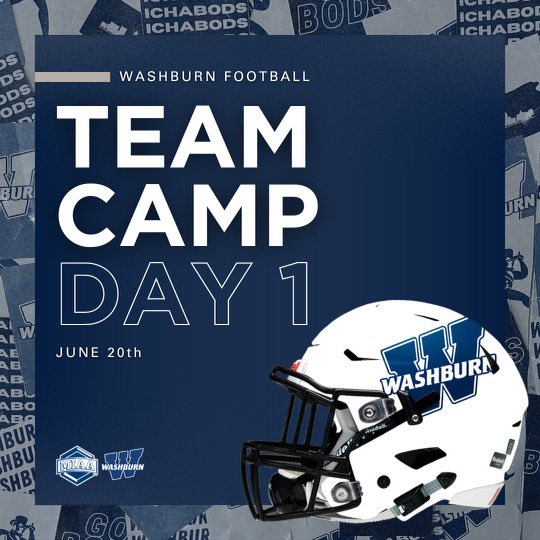 IchabodFTBL's tweet photo. The BEST Team Camp in the Midwest is Back

Day 1

19 Teams
1600+ Athletes
150+ Coaches

#GoBods #LetsGo https://t.co/gwVnplbgBU