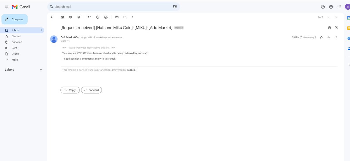 DEXTOOLS UPDATE✅
TRENDING ✅
CMC Applied ✅

What Next?
Stay tuned on our community group! 
t.me/HatsuneMikuERC

#ERC20 #ETH #ethreum #memecoins #Memes #hatsunemikucosplay #anime