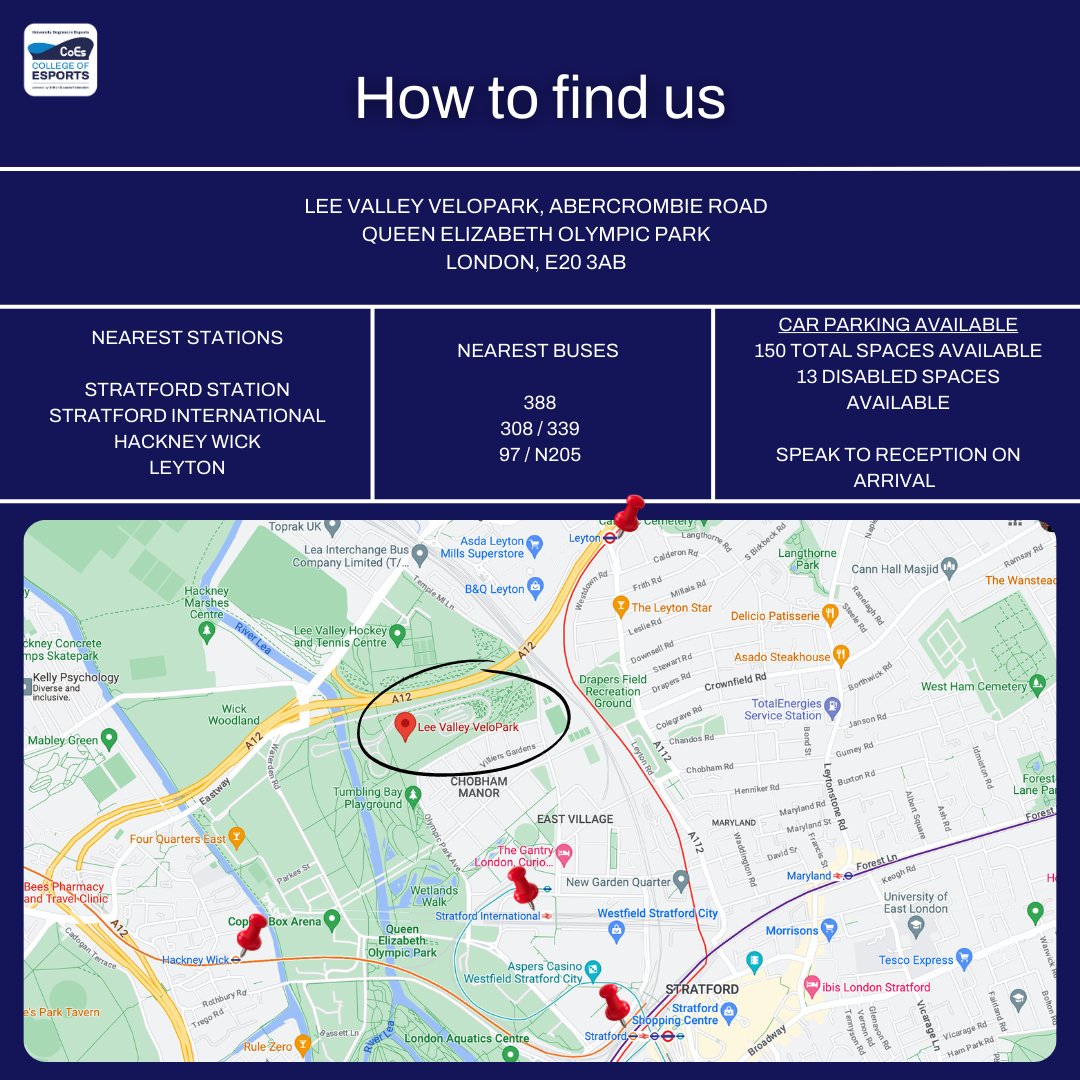 Joining us tomorrow for our open day sessions? 

Here is how to find us via local transportation and in regards to parking...