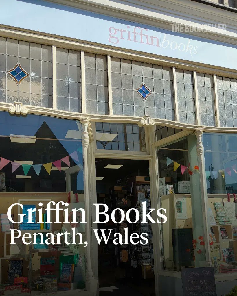 Happy #IndieBookshopWeek! 

We're sharing just some of the amazing indies that have featured in our Bookshop Spotlight, starting off with this year's #BritishBookAwards Independent Bookshop of the Year @GriffinBooksUK buff.ly/44bLjyv 

@booksaremybag #ChooseBookshops