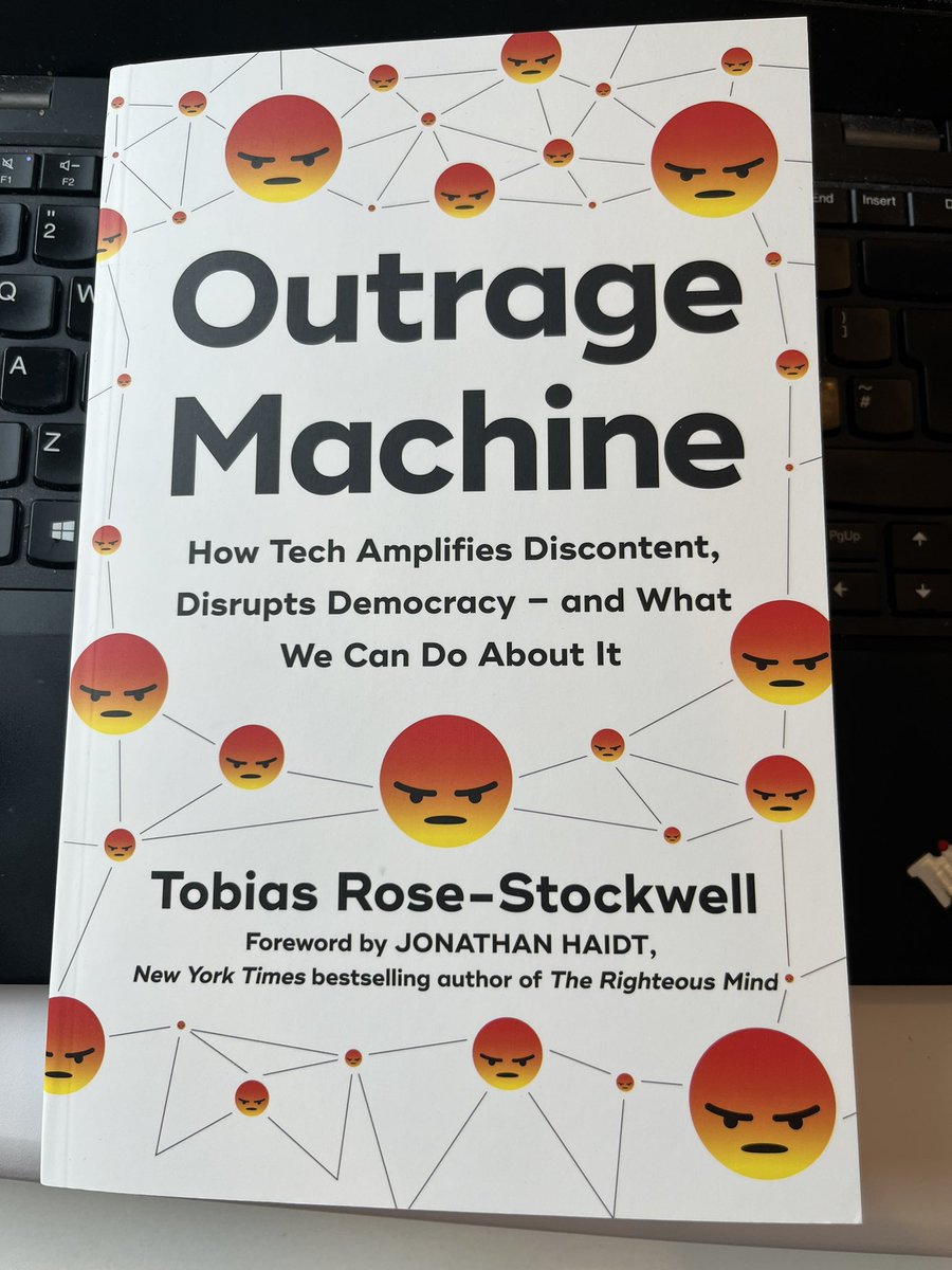 PublicityShona's tweet photo. How has the internet become a source of anger & distraction? How has it trained us to react rather than reflect, attack rather than debate? From the printing press to new media, this book looks at the challenges & offers realistic solutions. #OutrageMachine is out on 11th July. https://t.co/y7T1keU61I