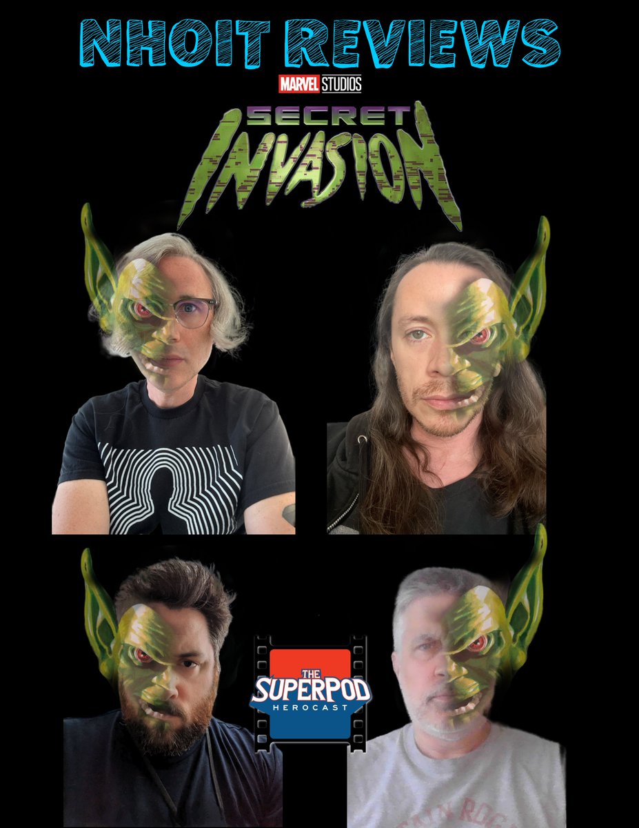 Starting MONDAY we will be doing episodic reviews of #SecretInvasion with guests from <a href="/TSPHCTweets/">The SuperPodHeroCast</a>. Find us on YouTube or your podcast player of choice!

Watch: YouTube.com/@NightShiftMG 
Listen: never-heard-of-it.captivate.fm/listen