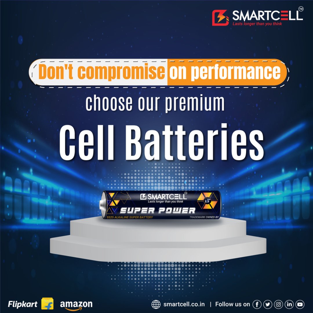 smartcellindia's tweet photo. Don't compromise on performance - choose our premium cell batteries.
.
.
.
Order now:-
https://t.co/A8VIyfieGy

https://t.co/GpmXR54Pqv

#fathersday #cell #battery #SmartcellBatteries #QualityMaterials #ReliablePower #SafeBatteries #LongLasting
#EnergyEfficient #filpkart https://t.co/qPnr55jc9u